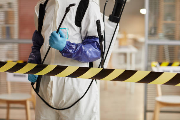 Professional Infectious Disease Decontamination technician working in College Corner, OH